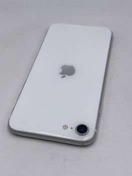 iPhone SE 2020, 128GB, weiß (ID: 48441), Zustand "gebraucht", Akku 87%